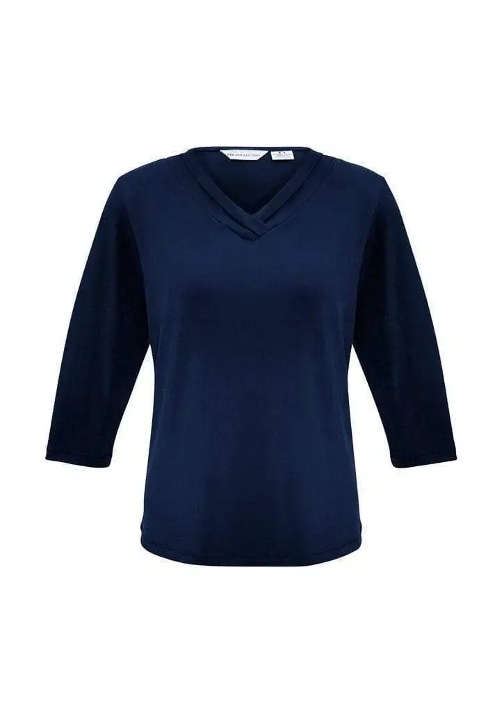 Biz Collection Women’s Lana 3/4 Sleeve Top K819lt